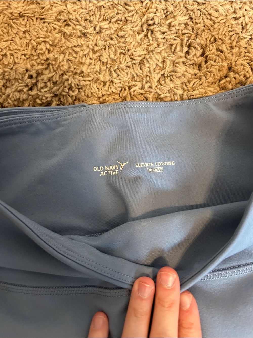 Old navy elevate leggings with mesh sides size medium - Picture 2 of 6